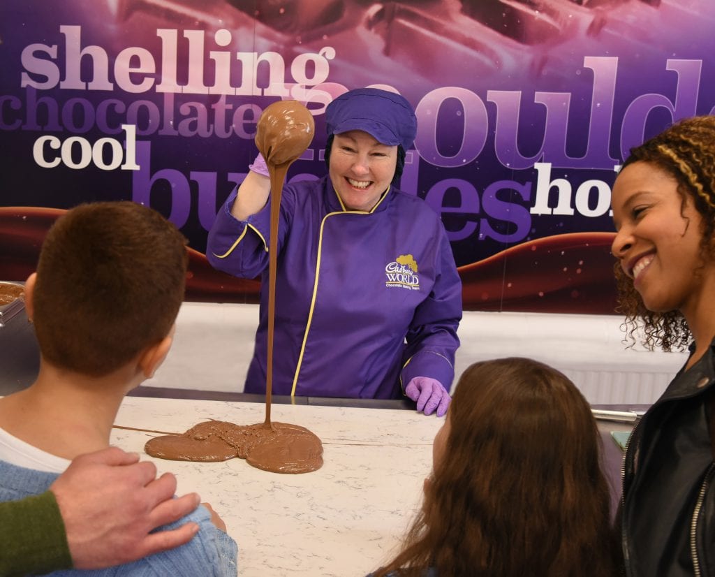 Chocolatier in Cadbury World