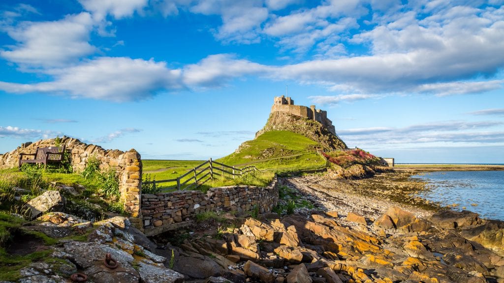 Lindisfarne Castle on Holy Island