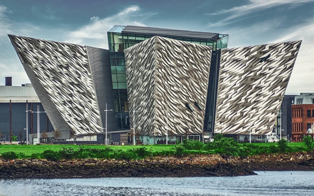 Titanic Belfast Museum Exterior