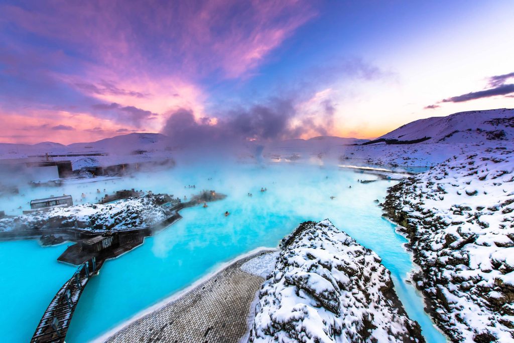 Blue Lagoon hot spring spa, Iceland