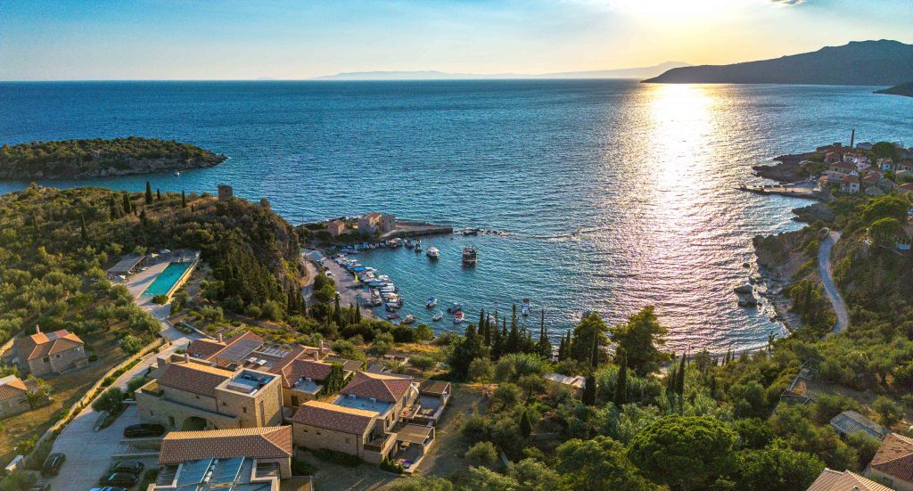 Seaside village of Kardamyli, Greece